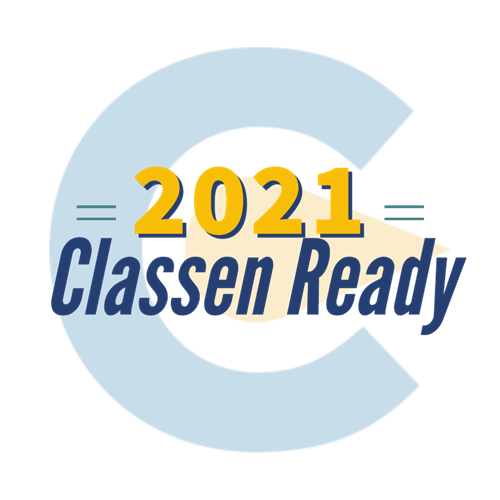 Classen Ready 2021 Logo and Link